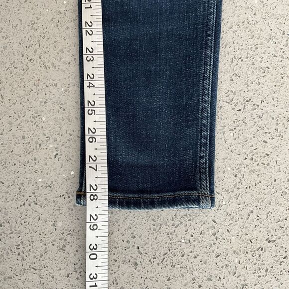 Madewell Jeans Blue 10” High-Rise Skinny Magic Pockets 25 - Picture 7 of 12